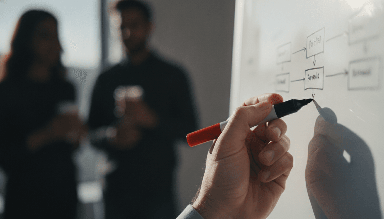 the intake automation built live, flow diagram